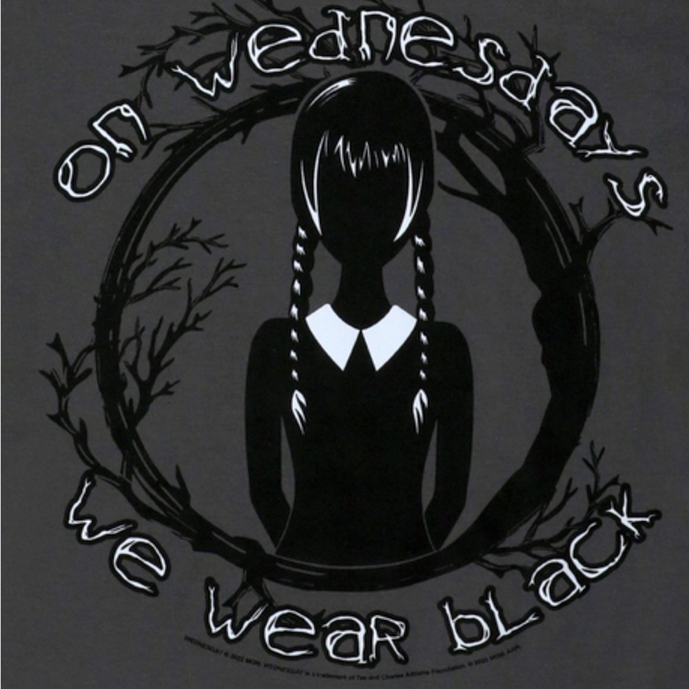 Black Graphic Short Sleeve Tee